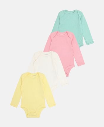 Long-sleeved body pack of 4