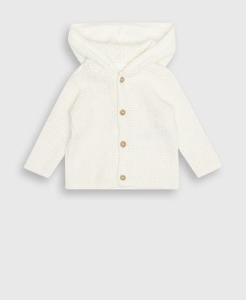 Hooded cardigan