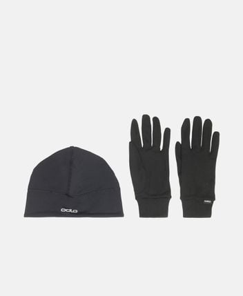Hat and glove set