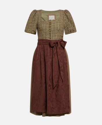 Dirndl with apron Olive Orchard