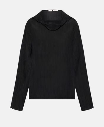Silk-blend top