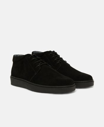 Lace-up ankle boot