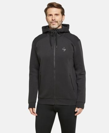 Hooded sweat jacket