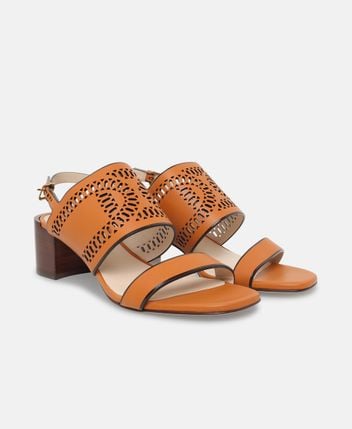 Heeled sandals