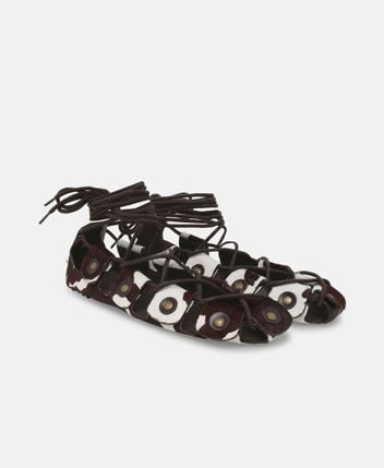 Sandals with calf lacing Haven