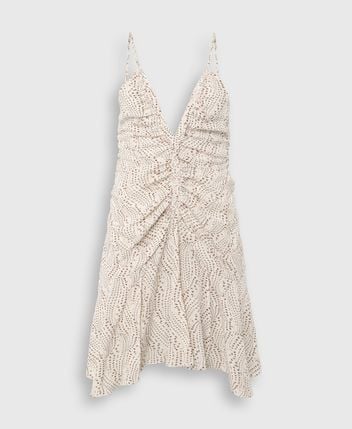 Silk dress Uziela