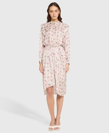 Silk-blend dress Lokeya
