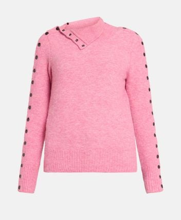 Wool-blend pullover