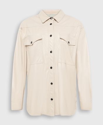 Leather-look blouse Berny