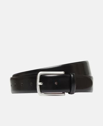 Leather belt