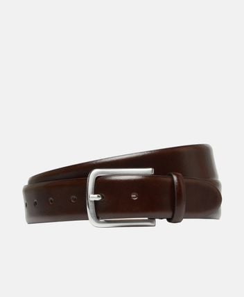 Leather belt