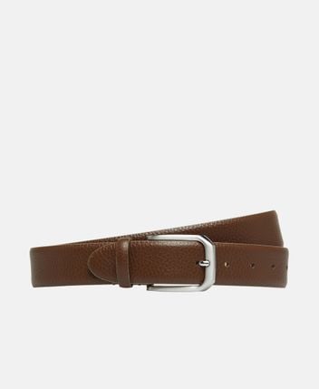 Leather belt
