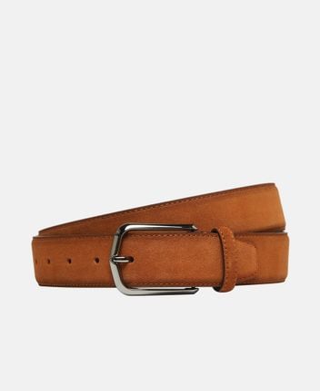 Leather belt
