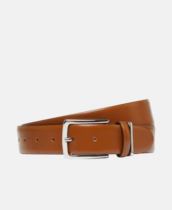 Leather belt
