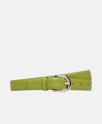 Leather belt