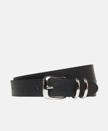 Leather belt