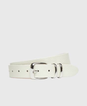 Leather belt