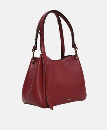 Leather shoulder bag Nuvola