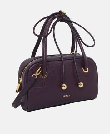 Leather Top Handle bag Poppy