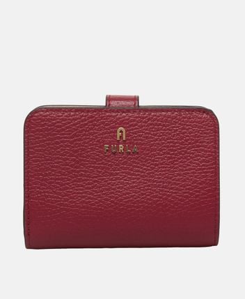 Leather wallet Camelia