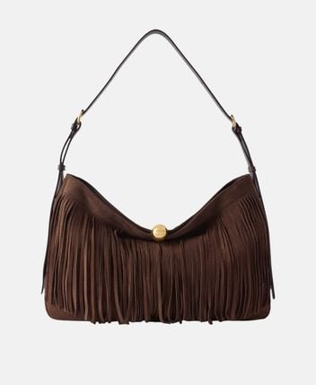 Leather shoulder bag Sfera
