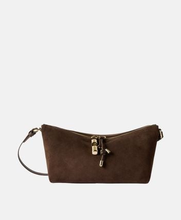 Leather shoulder bag Debby