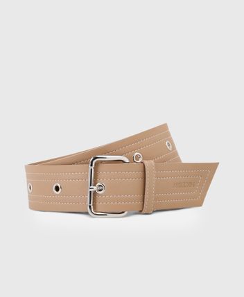 Leather belt