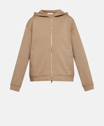 Hooded sweat jacket