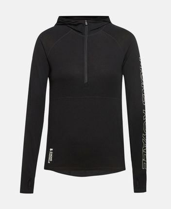Wool-blend hoodie