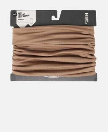 Wool neck warmer