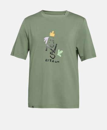 Wool-blend t-shirt