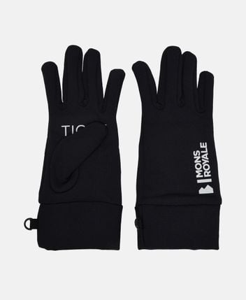 Wool-blend gloves