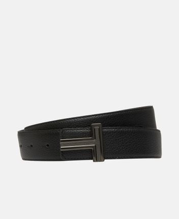 Reversible leather belt