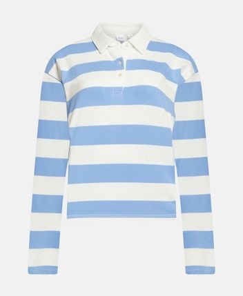 Long-sleeved polo shirt