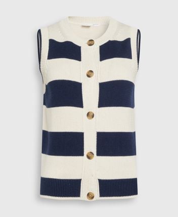 Knitted gilet