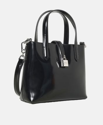 Leather handbag K/Autograph