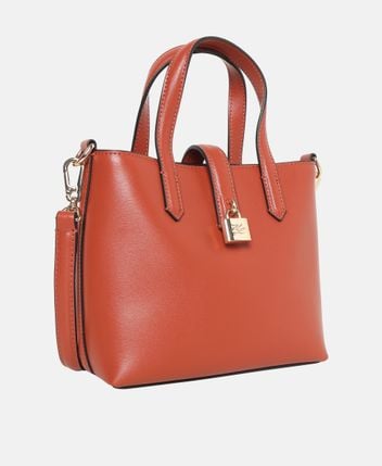 Leather shoulder bag