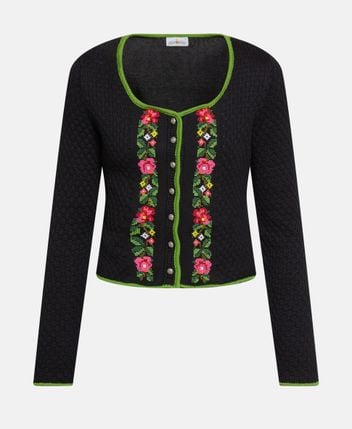 Traditional knitted cardigan