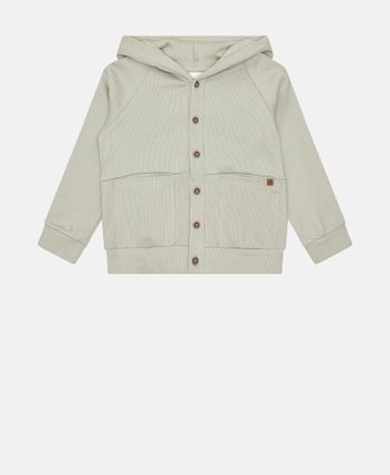Hooded cardigan