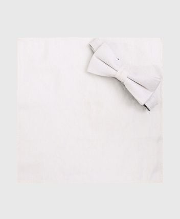Silk-blend bow tie