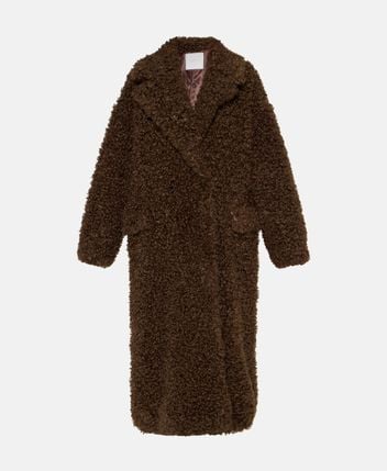 Faux fur coat