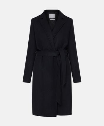 Wool-blend coat