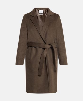 Wool-blend coat