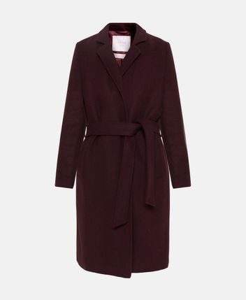 Wool-blend coat