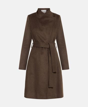 Wool-blend coat