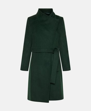 Wool-blend coat