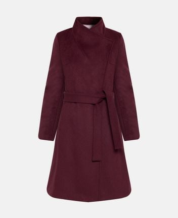 Wool-blend coat