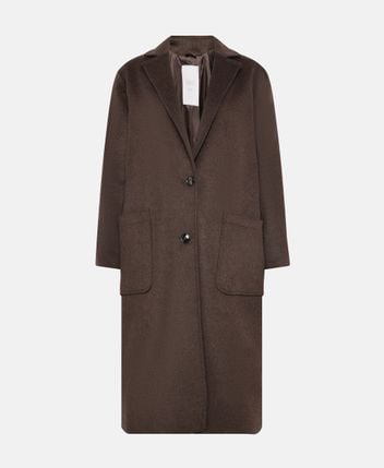 Wool-blend coat
