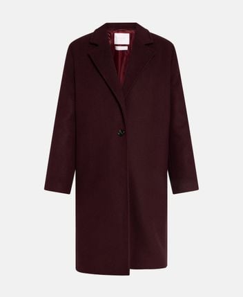 Wool-blend coat