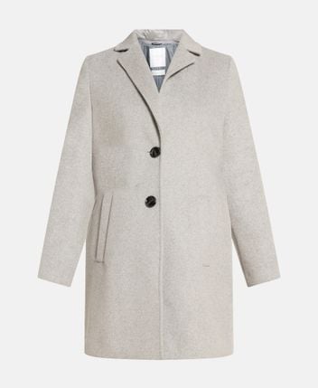 Wool-blend coat